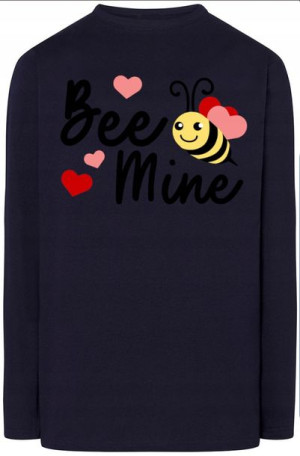 Be Mine Walentynki Bluza Longsleeve Nadruk r.5XL