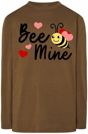 Be Mine Walentynki Bluza Longsleeve Nadruk r.XS