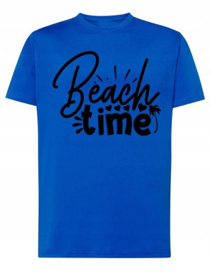 Beach T-shirt Wakacje Lato Plaża Modny Rozm.3XL