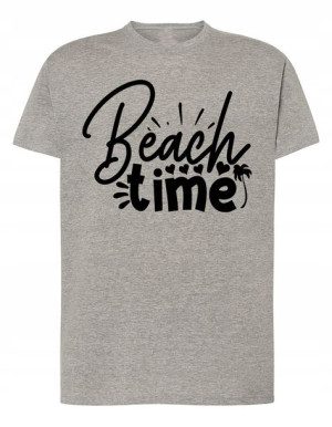 Beach T-shirt Wakacje Lato Plaża Modny Rozm.L