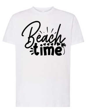 Beach T-shirt Wakacje Lato Plaża Modny Rozm.M