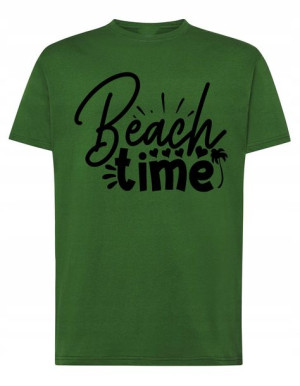Beach T-shirt Wakacje Lato Plaża Modny Rozm.XS