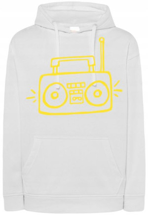 Bluza fajny nadruk żółte RADIO r.XL
