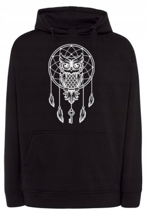 Bluza fajny nadruk łapacz snów SOWA r.S