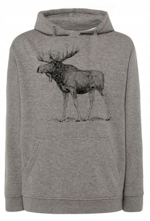 Bluza męska fajny nadruk duży ŁOŚ r.S