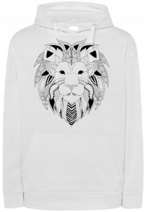 Bluza męska fajny nadruk głowa LEW r.3XL
