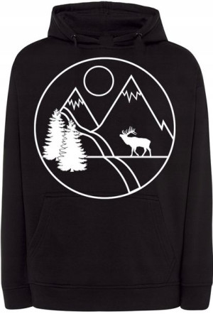Bluza męska fajny nadruk Jeleń Góry r.3XL
