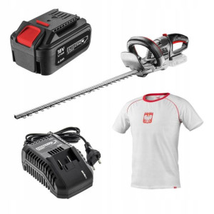 Nożyce do żywopłotu+ akum.4Ah+ładowarka+Tshirt NEO