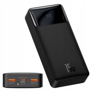 Baseus Powerbank 20000mAh LED USB-C QC 3.0 15W 3A