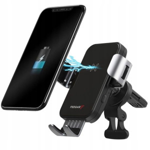 Feegar QH300 Uchwyt z ładowarką indukcyjną Qi 15W