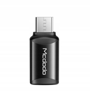 McDodo Adapter przejściówka Lightning micro USB 3A