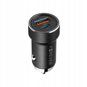 Forever Ładowarka samochodowa PD QC USB USB-C 20W
