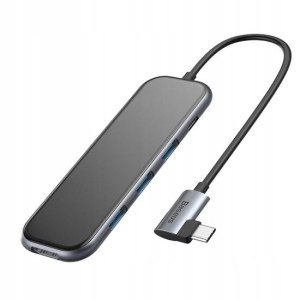Baseus Adapter HUB przejściówka 5w1 USB-C USB HDMI