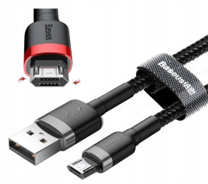 Baseus Cafule Kabel micro USB 2.4A QC - 1m