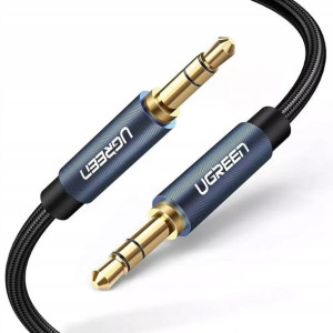 UGREEN Kabel Jack 3,5mm AUX nylonowy oplot 1,5m