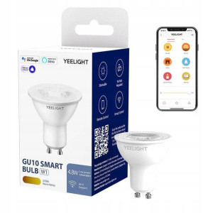 Żarówka WiFi GU10 ściemnialna Yeelight i Mi Home