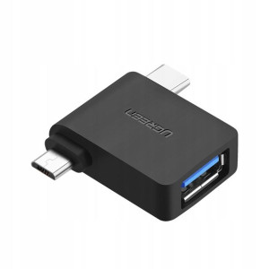 UGREEN Adapter OTG USB A 3.0 do TYP C micro USB