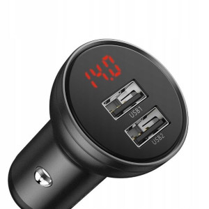 Ładowarka samochodowa Baseus 2xUSB 24W - 4,8A