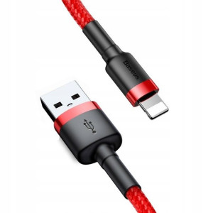 Baseus Cafule Lightning USB 2,4A iPhone Apple 0,5m
