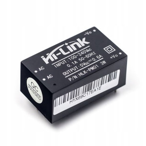 Zasilacz Przetwornica HLK-PM01 240V AC do 5V 3W DC