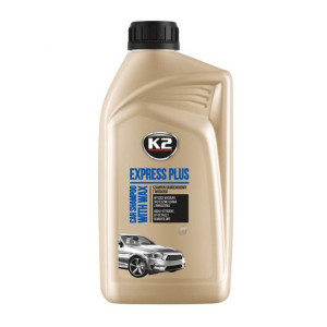 K2 EXPRESS PLUS 1L Szampon samochodowy z woskiem Carnauba do mycia