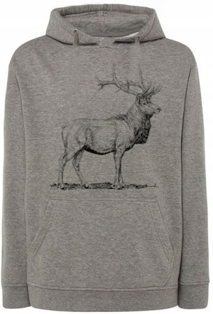 Bluza męska fajny nadruk JELEŃ r.5XL