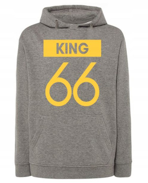 Bluza męska fajny nadruk KING 66 r.L