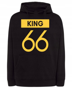 Bluza męska fajny nadruk KING 66 r.XL
