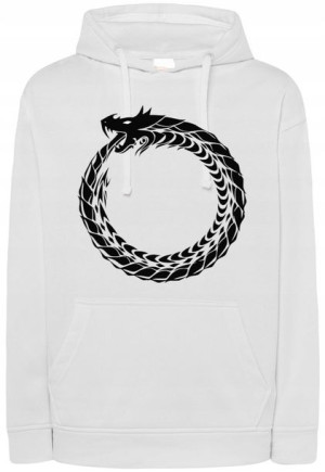 Bluza męska fajny nadruk krąg SMOK r.S