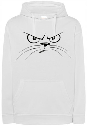 Bluza męska fajny nadruk Kreskówkowy KOT r.S