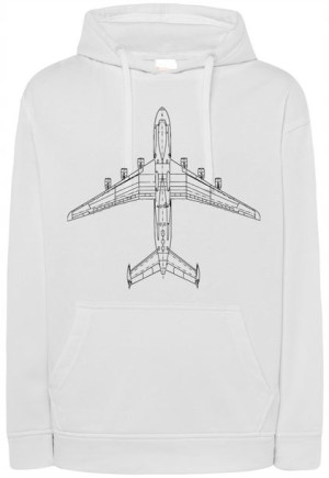 Bluza męska fajny nadruk SAMOLOT r.S