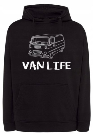 Bluza męska fajny nadruk VAN LIFE ŻYCIE r.5XL