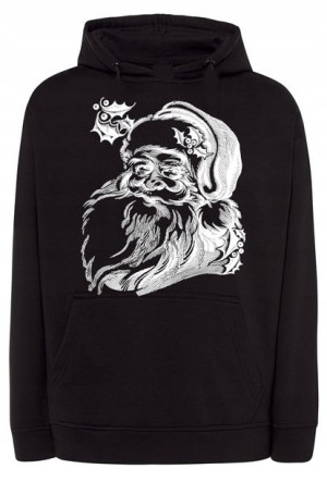 Bluza męska fajny świąteczny nadruk MIKOŁAJ r.4XL