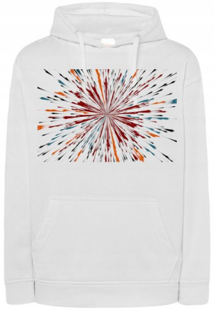 Bluza męska kolorowy nadruk ABSTRAKCJA r.M