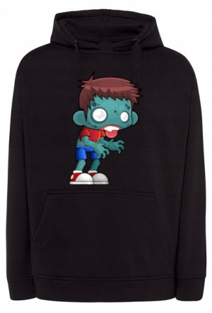 Bluza męska kolorowy nadruk ZOMBIE BOY r.4XL