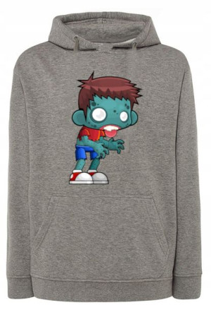 Bluza męska kolorowy nadruk ZOMBIE BOY r.4XL