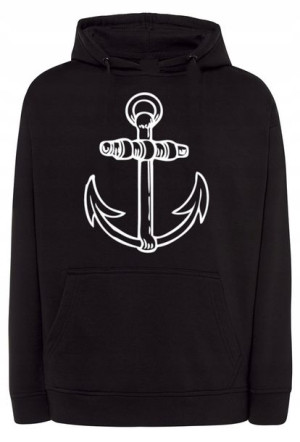 Bluza męska marynarski nadruk KOTWICA r.XXL