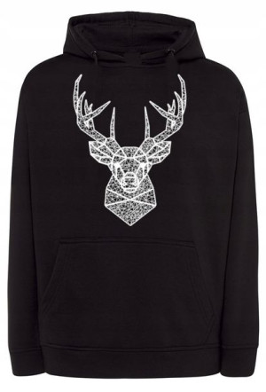 Bluza męska nadruk Art Line JELEŃ r.5XL