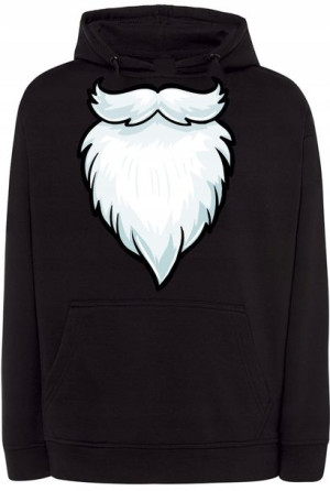 Bluza męska nadruk Broda Mikołaja r.XXL