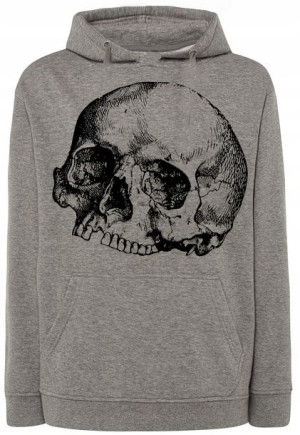 Bluza męska nadruk CZASZKA SKULL r.3XL