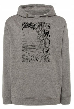 Bluza męska nadruk DŻUNGLA JUNGLE r.S