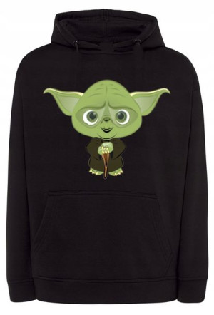 Bluza męska nadruk fun art YODA r.5XL