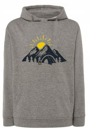 Bluza męska nadruk GÓRY SŁOŃCE r.S