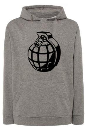 Bluza męska nadruk GRANAT r.4XL