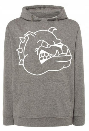 Bluza męska nadruk GROŹNY PIES r.M