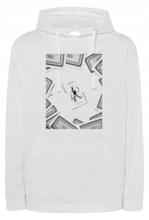 Bluza męska nadruk Karty JOKER r.M