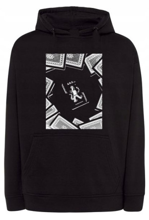Bluza męska nadruk Karty JOKER r.XXL