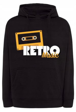 Bluza męska nadruk kaseta RETRO Music r.4XL