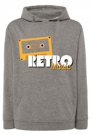 Bluza męska nadruk kaseta RETRO Music r.XXL