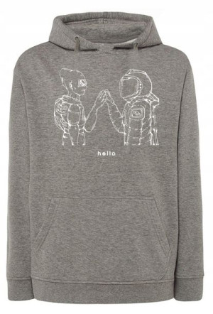 Bluza męska nadruk KOSMICI ALIEN Hello r.XXL